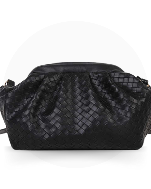 cross harsh knitted – Hand Bag